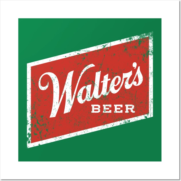 Walter's Beer Wall Art by MindsparkCreative